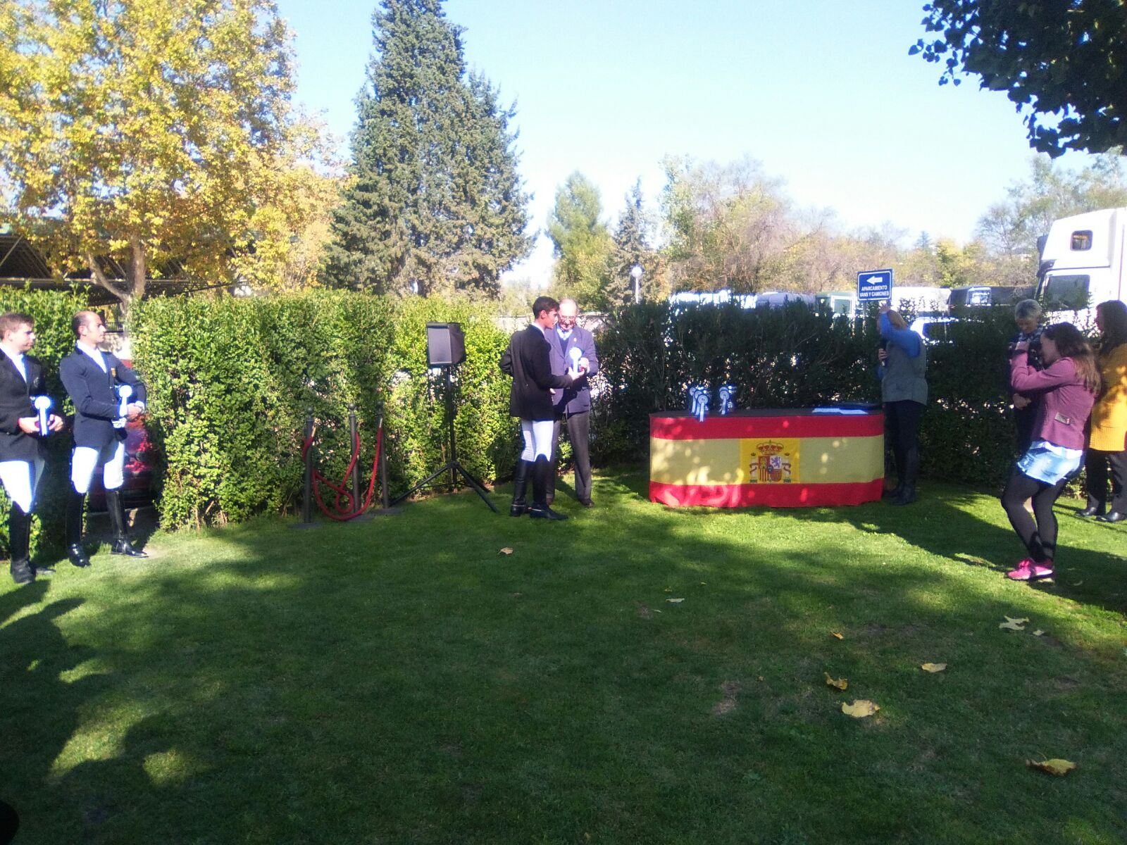 Yoel Calvillo Sánchez tercer clasificado en categoría clásica en la IX Copa SM el Rey Doma Clásica